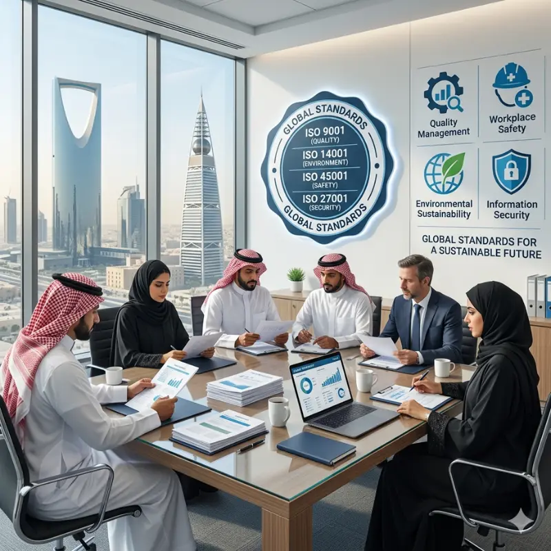 ISO certification for businesses in Saudi Arabia