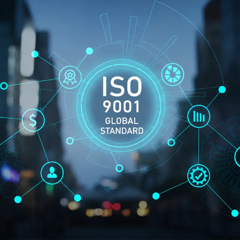 ISO 9001 quality management system and continuous improvement
