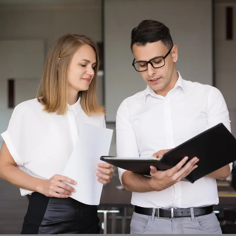 Quality assurance process with documentation and quality checks